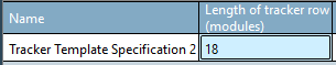 set tracker length