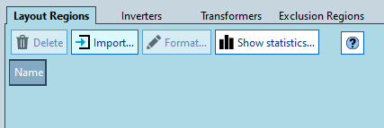 import layout region