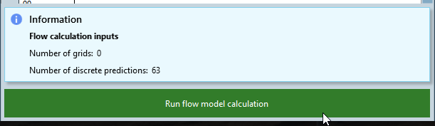Run Flow Calculation